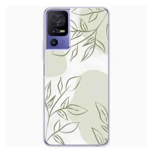 Чехол цветочный дизайн для TCL 605