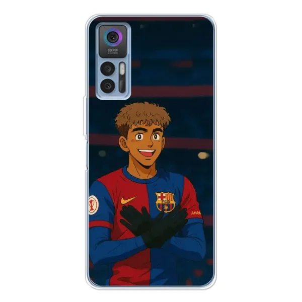 Чехол с рисунком «Футболист Ямаль» для TCL K23 Чехол с рисунком «Футболист Ямаль» для TCL K23
