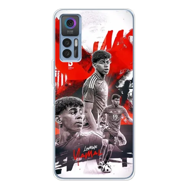 Чехол с рисунком «Ямаль 19» для TCL K23 Чехол с рисунком «Ямаль 19» для TCL K23