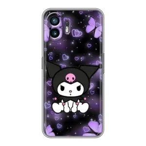Чехол с рисунком «Куроми на черном» для TCL K70