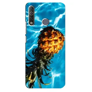 Чохол з зображенням смачної їжі для TECNO Camon 12 Air CC6 (Ананас)