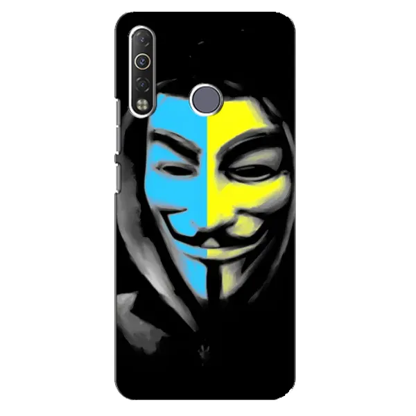 Чехол с рисунком «Анонимус патриот» для TECNO Camon 12 Air CC6 Чехол с рисунком «Анонимус патриот» для TECNO Camon 12 Air CC6