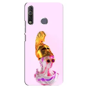 Чехол с Прикольным принтом на TECNO Camon 12 Air CC6 (АРТ Статуя)
