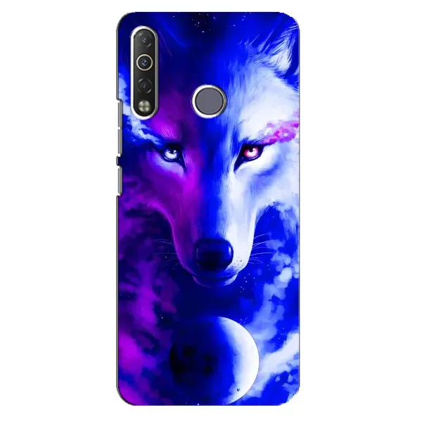 Чехол с рисунком «Арт-Волк» для TECNO Camon 12 Air CC6