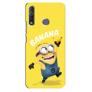 Мультяшный принт на Чехол для Техно Камон 12 Ейр (Banana)