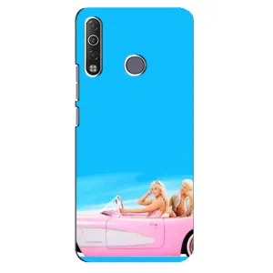 Силиконовый Чехол Барби Фильм на TECNO Camon 12 Air CC6 (Барби и Кен)