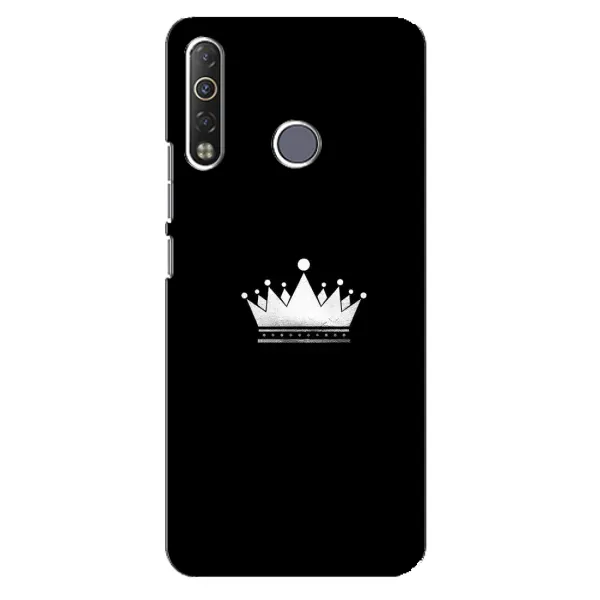 Чехол с рисунком «Белая корона» для TECNO Camon 12 Air CC6 Чехол с рисунком «Белая корона» для TECNO Camon 12 Air CC6