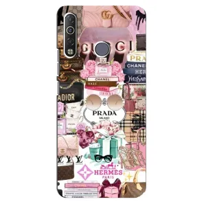 Чехол (Dior, Prada, YSL, Chanel) для TECNO Camon 12 Air CC6 (Бренды)