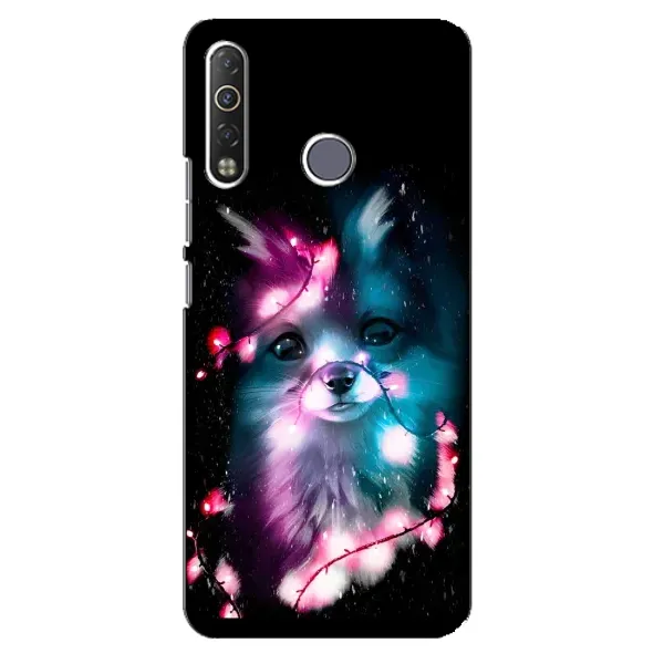 Чехол с рисунком «Черная Лиса» для TECNO Camon 12 Air CC6 Чехол с рисунком «Черная Лиса» для TECNO Camon 12 Air CC6
