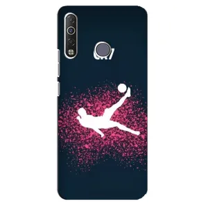 Чехол Криштиану Роналду для TECNO Camon 12 Air CC6 (CR7 Удар)