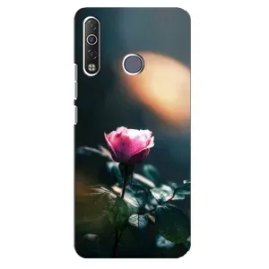 Чехлы с принтом Розочки для TECNO Camon 12 Air CC6 (Цветок ночной)