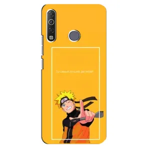 Чехлы с принтом Наруто на TECNO Camon 12 Air CC6 (Даттебаё)