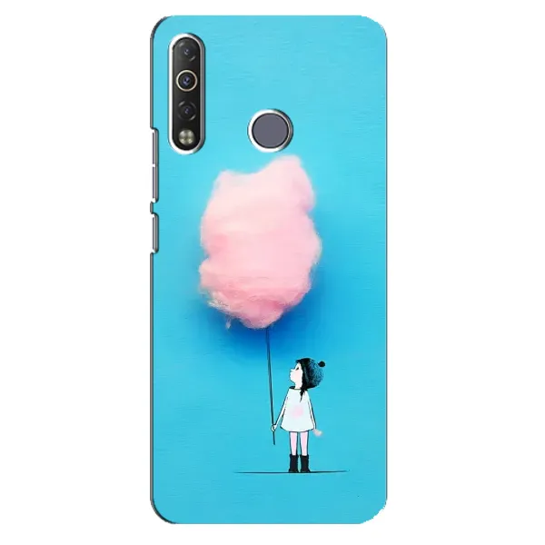 Чехол с рисунком «Девочка с тучкой» для TECNO Camon 12 Air CC6 Чехол с рисунком «Девочка с тучкой» для TECNO Camon 12 Air CC6