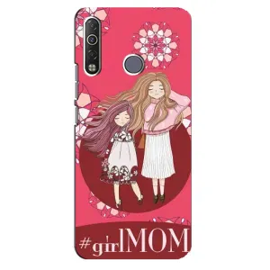 Чехлы для МАМЫ на TECNO Camon 12 Air CC6 (Дочь и мама)