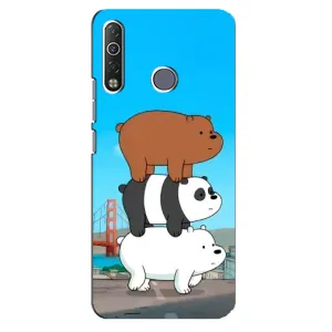 Чохли з Пандами на TECNO Camon 12 Air CC6 (Друзі)