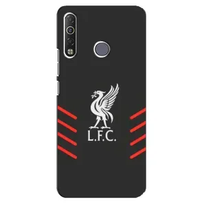 Силиконовые Чехлы принт Футбол на TECNO Camon 12 Air CC6 (Эмблема Liverpool)