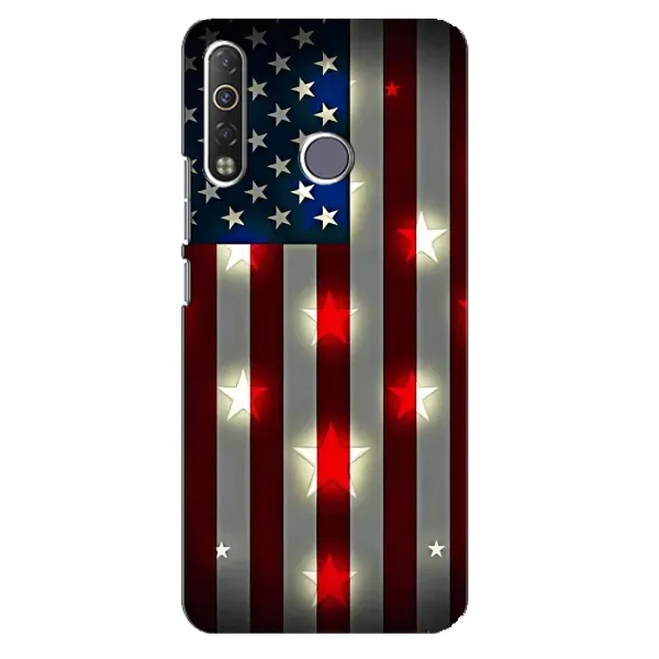 Чехол с рисунком «Флаг США 2» для TECNO Camon 12 Air CC6 Чехол с рисунком «Флаг США 2» для TECNO Camon 12 Air CC6