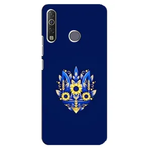 Чехол с картинкой (Патриотический ГЕРБ) на TECNO Camon 12 Air CC6 (герб)