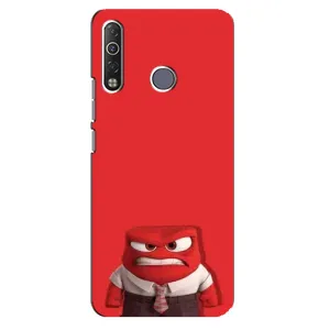 Чехол Головоломка для TECNO Camon 12 Air CC6 - (AlphaPrint) (Гнев)