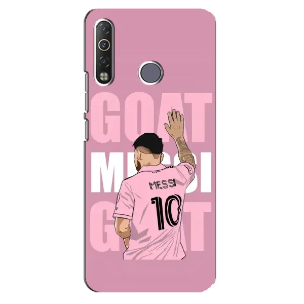 Чехол с рисунком «GOAT MESSI» для TECNO Camon 12 Air CC6 Чехол с рисунком «GOAT MESSI» для TECNO Camon 12 Air CC6