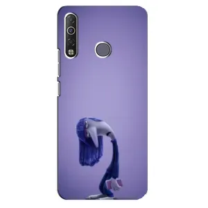 Чехол Головоломка для TECNO Camon 12 Air CC6 - (AlphaPrint) (Хандра)
