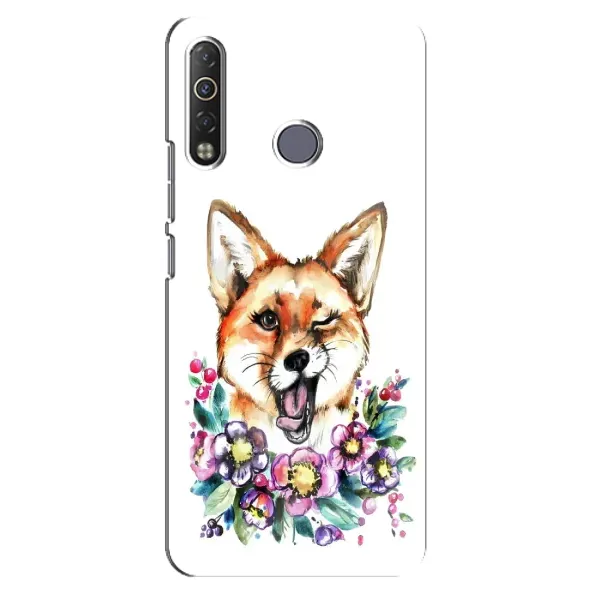 Чехол с рисунком «Хитрая лиса» для TECNO Camon 12 Air CC6 Чехол с рисунком «Хитрая лиса» для TECNO Camon 12 Air CC6