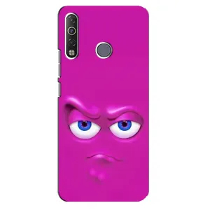 Силиконовые Чехлы (смешные стикеры) для TECNO Camon 12 Air CC6 (Хитрая мордочка)