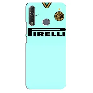 Силиконовые Чехлы принт Футбол на TECNO Camon 12 Air CC6 (Inter)