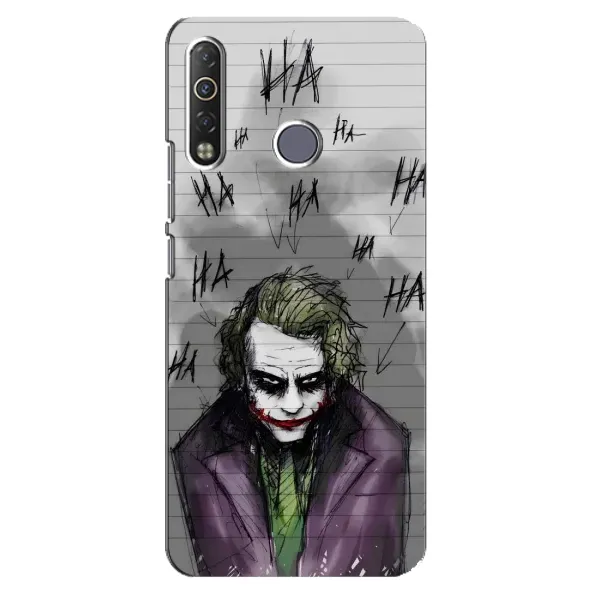 Чехол с рисунком «Joker клоун» для TECNO Camon 12 Air CC6 Чехол с рисунком «Joker клоун» для TECNO Camon 12 Air CC6