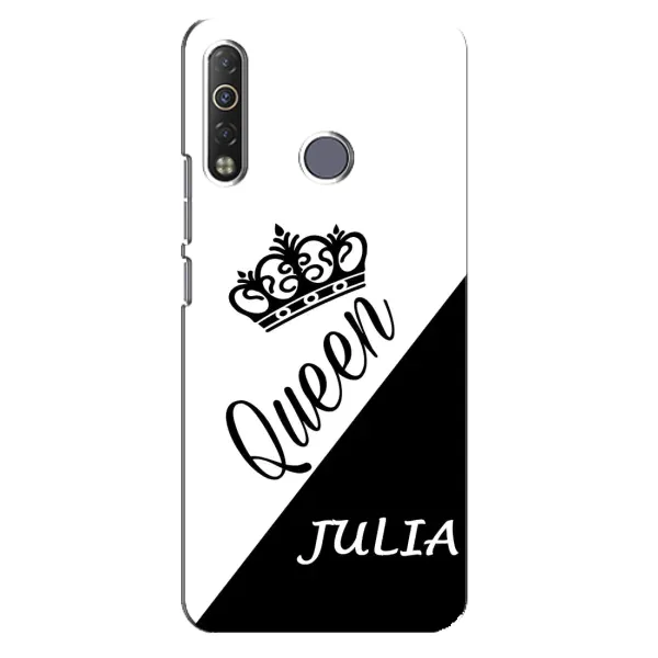 Чехол с рисунком «JULIA» для TECNO Camon 12 Air CC6 Чехол с рисунком «JULIA» для TECNO Camon 12 Air CC6