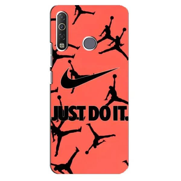 Чехол с рисунком «Just Do It» для TECNO Camon 12 Air CC6 Чехол с рисунком «Just Do It» для TECNO Camon 12 Air CC6