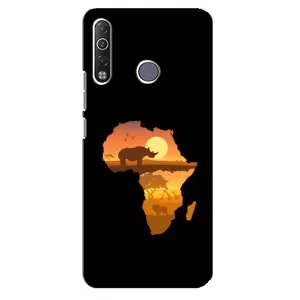 Літній Чохол на TECNO Camon 12 Air CC6 (Карта)