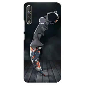 Чехол КИБЕРСПОРТ для TECNO Camon 12 Air CC6 (Кинжал КС ГО)