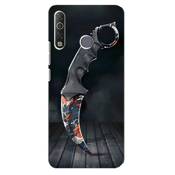 Чехол с рисунком «Кинжал КС ГО» для TECNO Camon 12 Air CC6 Чехол с рисунком «Кинжал КС ГО» для TECNO Camon 12 Air CC6