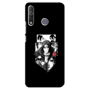Чехлы с картинкой Итачи Учиха на TECNO Camon 12 Air CC6 (Коллаж Итачи)