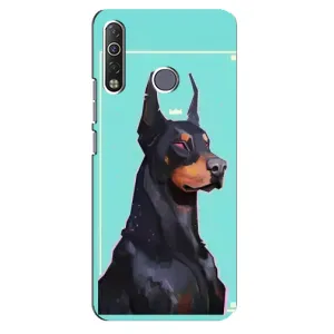 Чехол ДОБЕРМАН для TECNO Camon 12 Air CC6 (Король доберман)