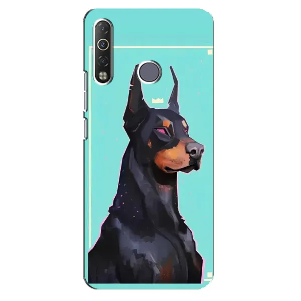 Чехол с рисунком «Король доберман» для TECNO Camon 12 Air CC6 Чехол с рисунком «Король доберман» для TECNO Camon 12 Air CC6