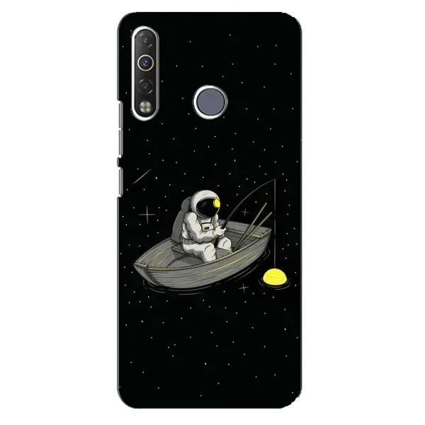 Чехол с рисунком «Космонавт на рыбалке» для TECNO Camon 12 Air CC6 Чехол с рисунком «Космонавт на рыбалке» для TECNO Camon 12 Air CC6
