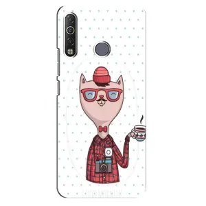 Чехол на тематику: Коты для TECNO Camon 12 Air CC6 (Кот аристократ)