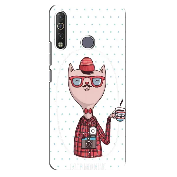 Чехол с рисунком «Кот аристократ» для TECNO Camon 12 Air CC6 Чехол с рисунком «Кот аристократ» для TECNO Camon 12 Air CC6