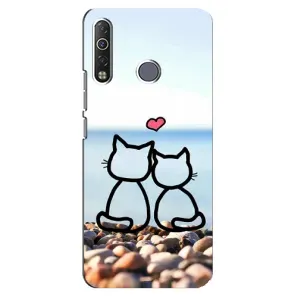 Силиконовые Чехлы Любимому человеку для TECNO Camon 12 Air CC6 (Котейки)
