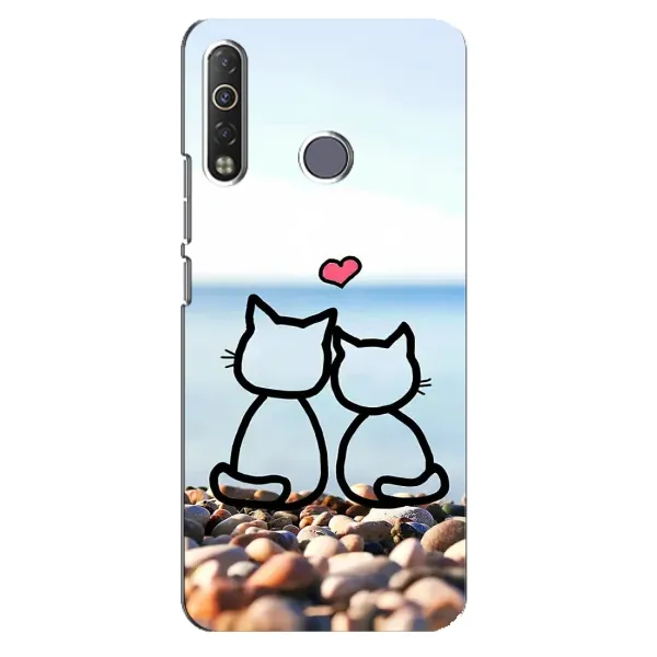 Чехол с рисунком «Котейки» для TECNO Camon 12 Air CC6 Чехол с рисунком «Котейки» для TECNO Camon 12 Air CC6