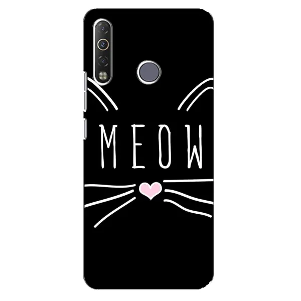 Чехол с рисунком «КОТИК MEOW» для TECNO Camon 12 Air CC6