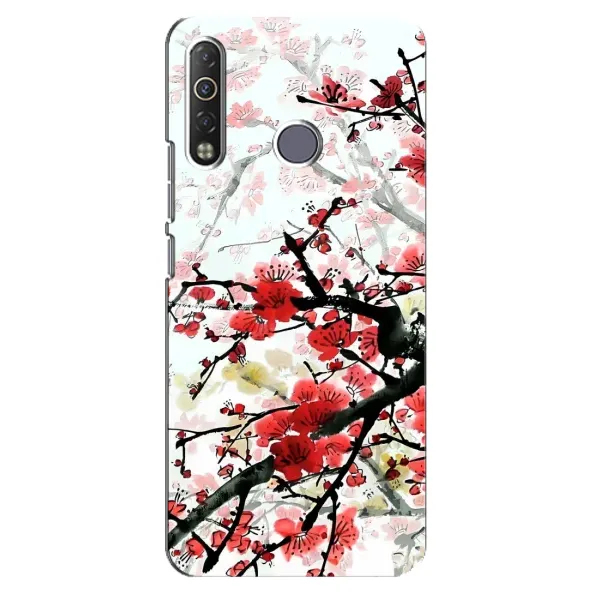 Чехол с рисунком «Красивая Сакура» для TECNO Camon 12 Air CC6 Чехол с рисунком «Красивая Сакура» для TECNO Camon 12 Air CC6