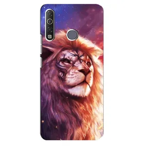 Чехол с картинкой на TECNO Camon 12 Air CC6 (Красочный ЛЕВ)