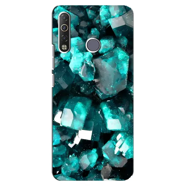 Чехол с рисунком «Кристалы» для TECNO Camon 12 Air CC6 Чехол с рисунком «Кристалы» для TECNO Camon 12 Air CC6