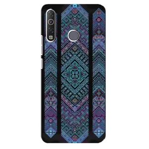 Силиконовый Чехол на TECNO Camon 12 Air CC6 (Крутой орнамент)