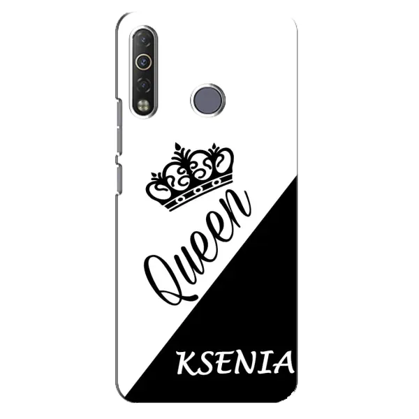 Чехол с рисунком «KSENIA» для TECNO Camon 12 Air CC6 Чехол с рисунком «KSENIA» для TECNO Camon 12 Air CC6
