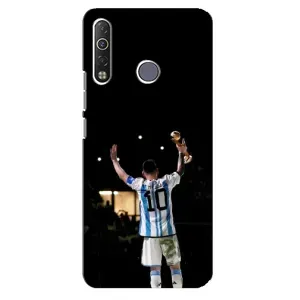 Чехлы Лео Месси Аргентина для TECNO Camon 12 Air CC6 (Лео Чемпион)