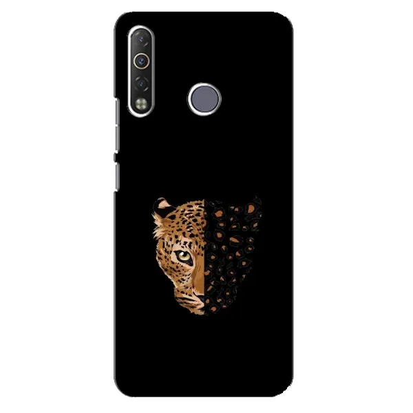 Чехол с рисунком «Леопард на черном» для TECNO Camon 12 Air CC6 Чехол с рисунком «Леопард на черном» для TECNO Camon 12 Air CC6